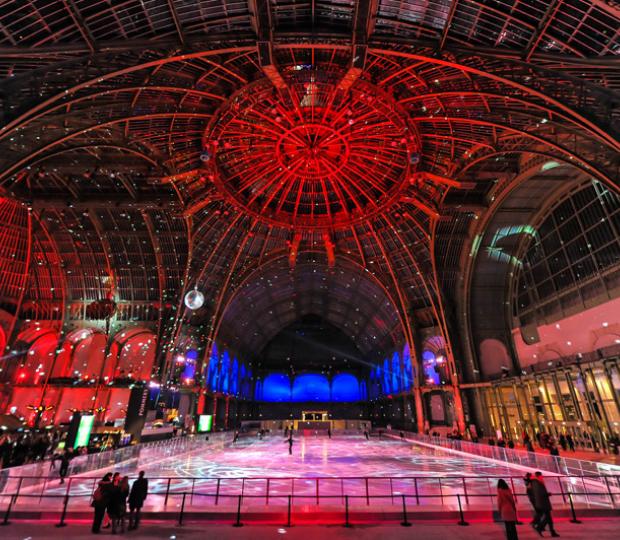 Le Grand Palais des Glaces : offrez-vous la plus grande patinoire du monde !